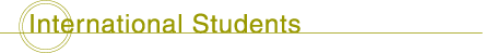 International Students Heading