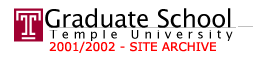 Graduate School Temple University Logo