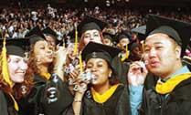 Image of Graduates at Graduation