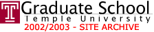 Graduate School Temple University