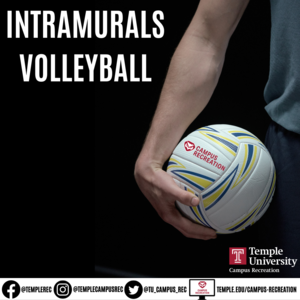 Person holding a volleyball.