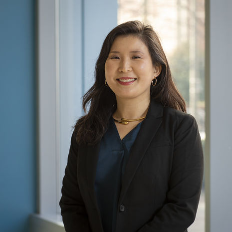 A portrait of Linda Hasunuma, assistant director of Center for Advancement of Teaching who is Asian American at Temple