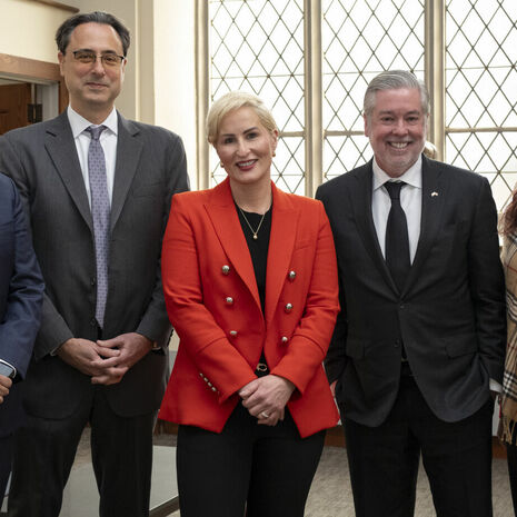 Jose Aviles, Gregory Mandel, Bridget Burns, John Fry and Jodi Bailey pictured.