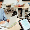 Students working in Temple's Geographic Information Systems (GIS) lab.