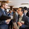 A Fox student attends a Center for Student Professional Development event.