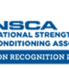 A blue logo representing the National Strength and Conditioning Association