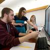  Temple faculty points out the path to success to CST students.