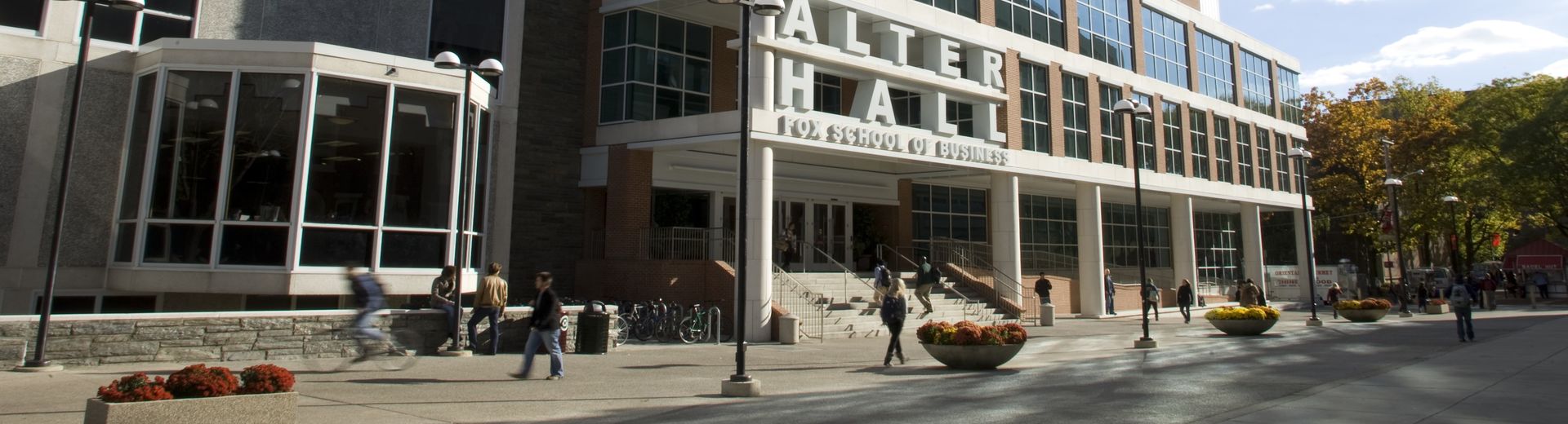 Alter Hall, home of Temple University's Fox School of Business