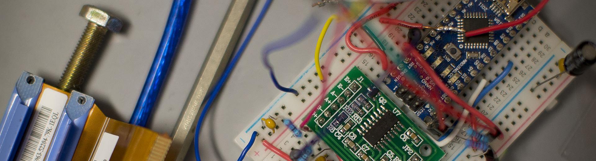 Engineering circuit board and network wiring 