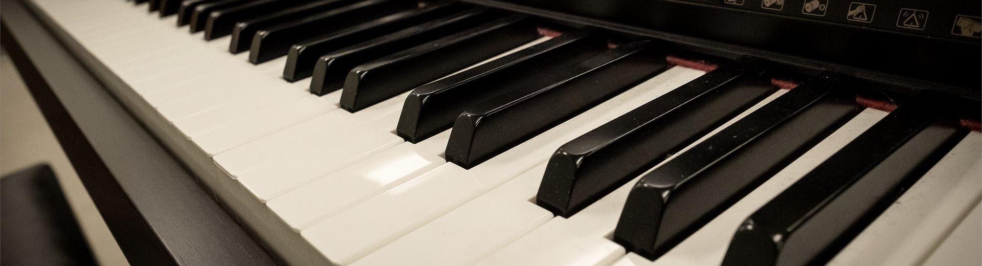 Keys on a piano.