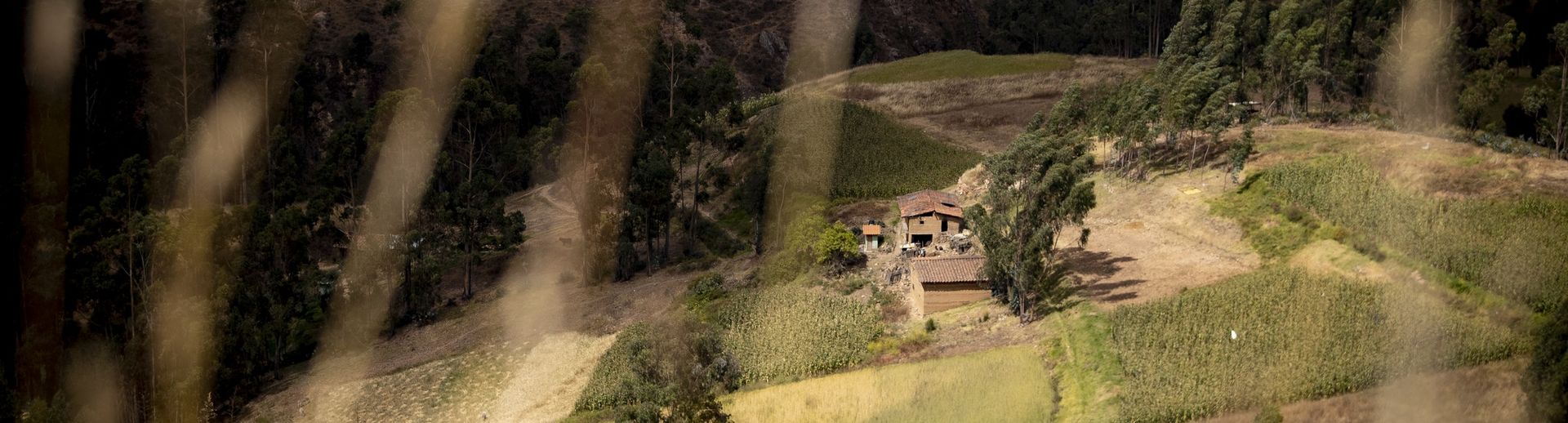 A house in the countryside of Peru.