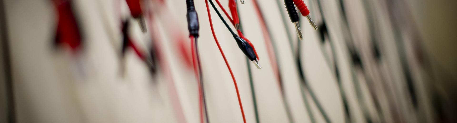 Wiring in an electrical engineering laboratory