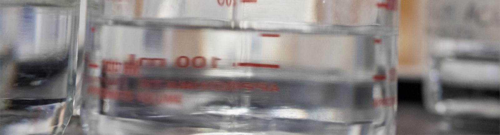 The break down of molecules in a CST lab