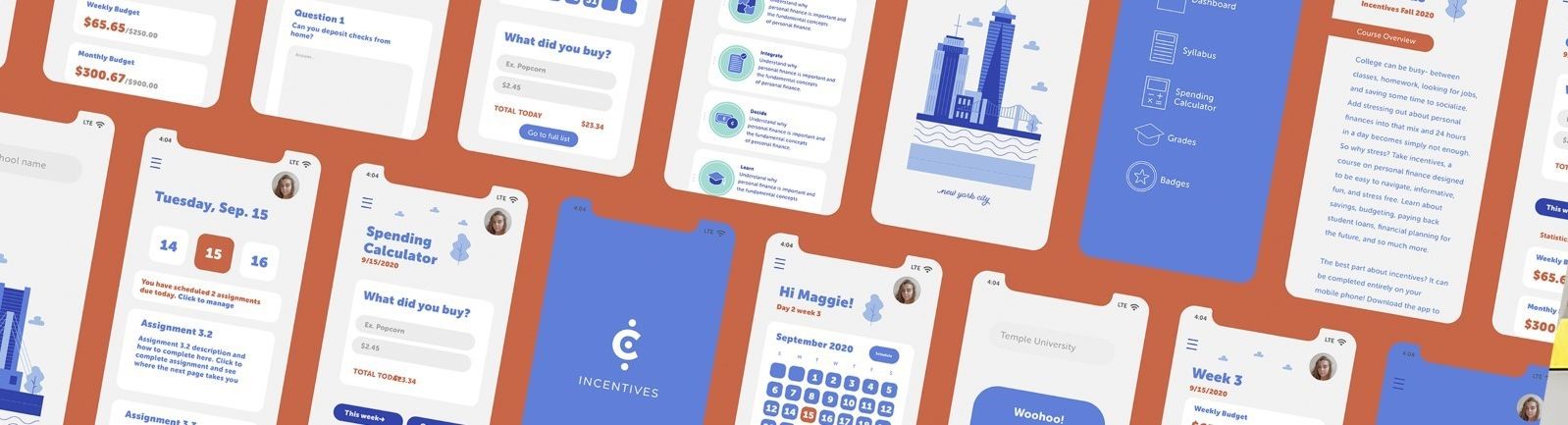 abstract graphic of examples of good user interface
