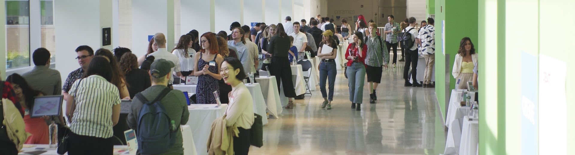 students in the GAID program gathered at an event.
