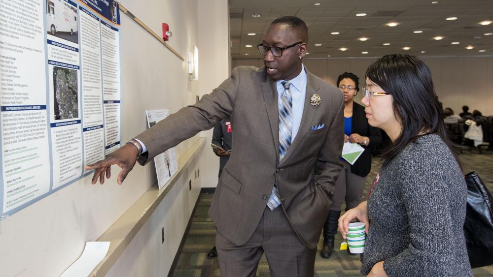 Public Health community research poster presentation 