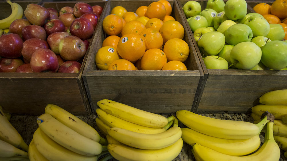 Picture of fruits and vegetables