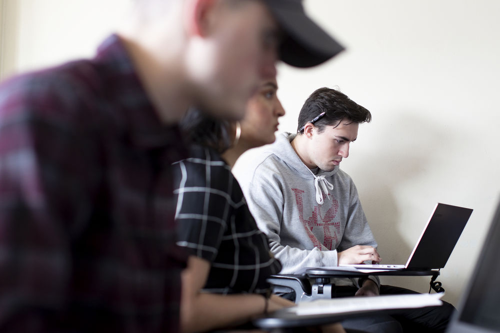 College of Liberal Arts honors students in the classroom.