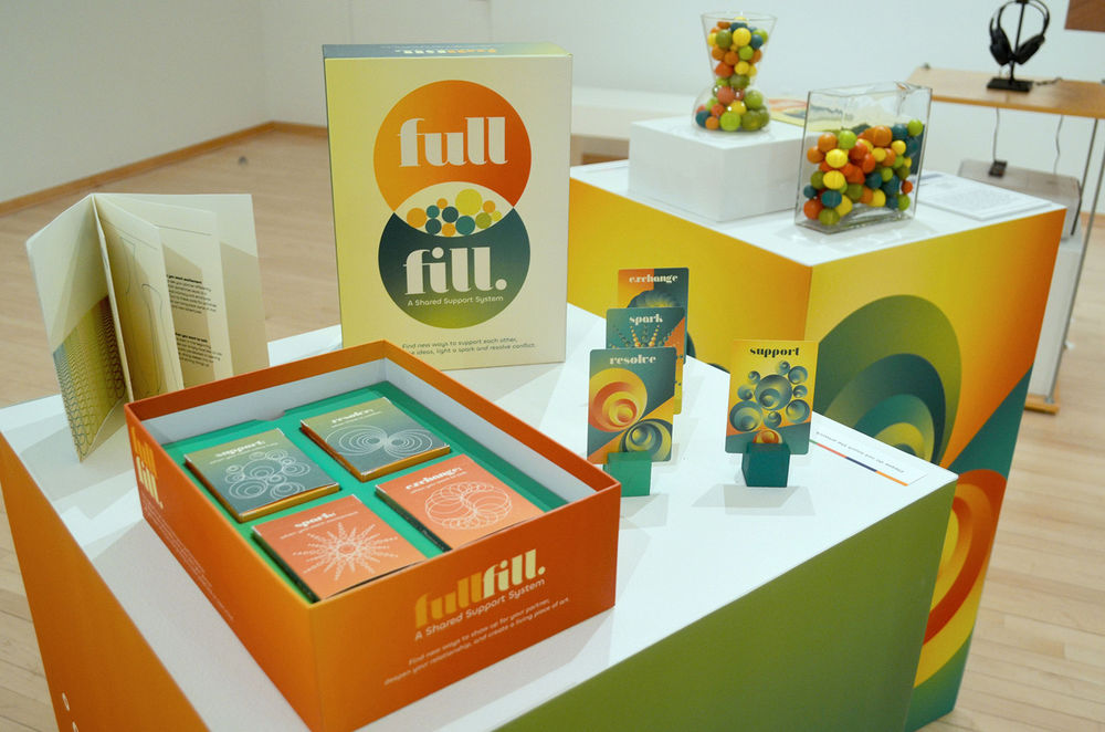 graphic design display.